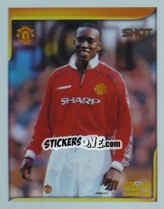 Sticker Dwight Yorke (Hotshot) - Premier League Inglese 1998-1999 - Merlin