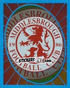 Sticker Club Emblem - Premier League Inglese 1998-1999 - Merlin