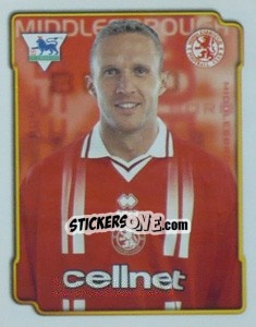 Figurina Steve Vickers - Premier League Inglese 1998-1999 - Merlin