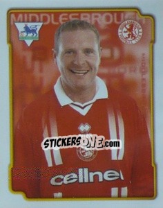 Figurina Paul Gascoigne - Premier League Inglese 1998-1999 - Merlin