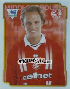 Figurina Mikkel Beck - Premier League Inglese 1998-1999 - Merlin