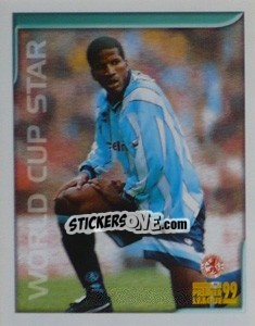 Figurina Hamilton Ricard (World Cup Star) - Premier League Inglese 1998-1999 - Merlin