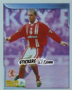 Figurina Paul Gascoigne (Key Player) - Premier League Inglese 1998-1999 - Merlin