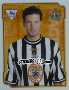 Cromo Alessandro Pistone - Premier League Inglese 1998-1999 - Merlin