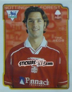 Figurina Andy Johnson - Premier League Inglese 1998-1999 - Merlin