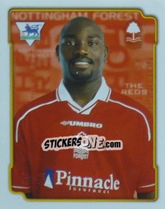 Cromo Jean-Claude Darcheville - Premier League Inglese 1998-1999 - Merlin