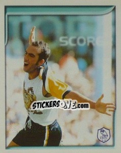 Cromo Paolo Di Canio (Top Scorer) - Premier League Inglese 1998-1999 - Merlin