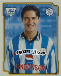 Sticker Benito Carbone - Premier League Inglese 1998-1999 n. 427 - Merlin