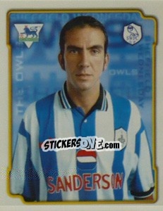 Sticker Paolo Di Canio - Premier League Inglese 1998-1999 - Merlin