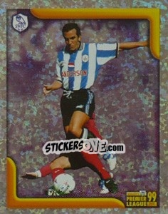 Figurina Paolo Di Canio (Key Player) - Premier League Inglese 1998-1999 - Merlin