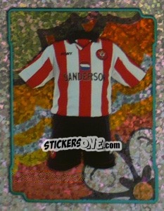 Figurina Home Kit - Premier League Inglese 1998-1999 - Merlin