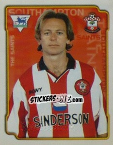 Sticker John Beresford - Premier League Inglese 1998-1999 - Merlin