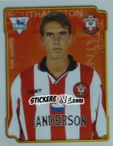 Cromo Claus Lundekvam - Premier League Inglese 1998-1999 - Merlin