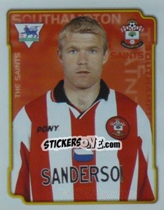 Cromo Egil Ostenstad - Premier League Inglese 1998-1999 - Merlin