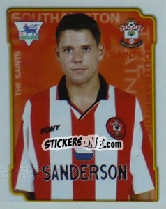 Sticker James Beattie - Premier League Inglese 1998-1999 - Merlin