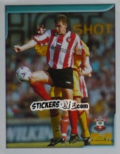 Sticker Mark Hughes (Hotshot) - Premier League Inglese 1998-1999 - Merlin
