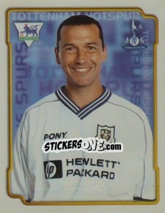 Sticker Colin Calderwood - Premier League Inglese 1998-1999 - Merlin