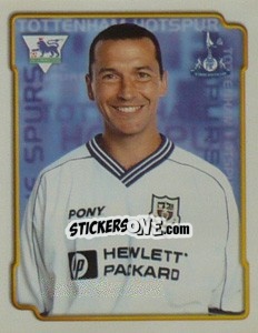 Figurina Colin Calderwood - Premier League Inglese 1998-1999 - Merlin