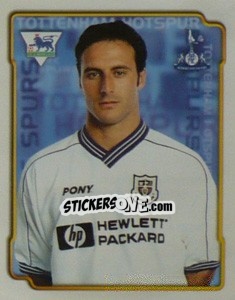 Sticker Ramon Vega - Premier League Inglese 1998-1999 - Merlin
