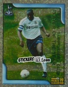 Sticker Sol Campbell (Fans' Favourite) - Premier League Inglese 1998-1999 n. 487 - Merlin