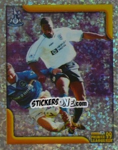 Figurina Les Ferdinand (Key Player) - Premier League Inglese 1998-1999 - Merlin