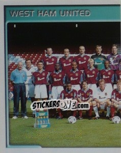 Sticker Team Photo (1/2) - Premier League Inglese 1998-1999 - Merlin