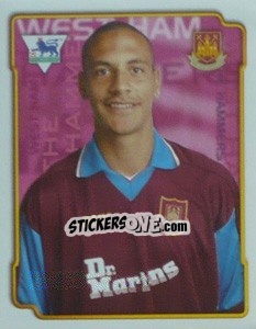 Sticker Rio Ferdinand - Premier League Inglese 1998-1999 n. 499 - Merlin