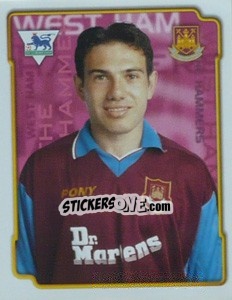 Cromo Stan Lazaridis - Premier League Inglese 1998-1999 - Merlin
