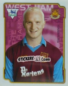 Sticker John Hartson - Premier League Inglese 1998-1999 - Merlin