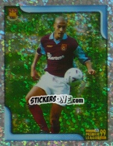 Sticker Rio Ferdinand (Fans' Favourite) - Premier League Inglese 1998-1999 - Merlin