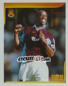 Sticker Ian Wright (Hotshot) - Premier League Inglese 1998-1999 - Merlin
