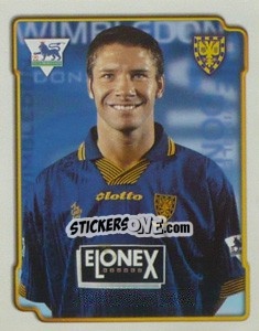 Figurina Alan Kimble - Premier League Inglese 1998-1999 - Merlin