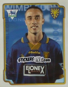 Figurina Chris Perry - Premier League Inglese 1998-1999 - Merlin