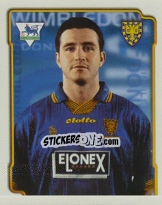 Figurina Ceri Hughes - Premier League Inglese 1998-1999 - Merlin