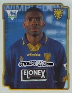 Figurina Efan Ekoku - Premier League Inglese 1998-1999 - Merlin