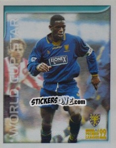 Figurina Robbie Earle (World Cup Star) - Premier League Inglese 1998-1999 - Merlin