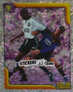 Figurina Chris Perry (Key Player) - Premier League Inglese 1998-1999 - Merlin