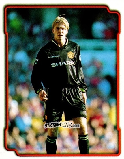 Figurina Beckham (Manchester United) - Premier League Inglese 1998-1999 n. T6 - Merlin