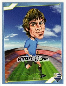 Sticker Diego Lugano - Berlin Clasificatorias Mundial 2014 n. 34 - Editorial Berlin