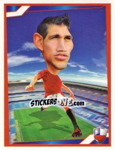 Sticker Mark Gonzalez - Berlin Clasificatorias Mundial 2014 n. 44 - Editorial Berlin