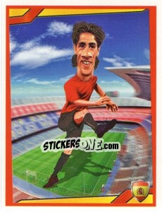 Sticker Fernando Torres - Berlin Clasificatorias Mundial 2014 - Editorial Berlin