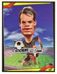 Sticker Manuel Neuer - Berlin Clasificatorias Mundial 2014 n. 84 - Editorial Berlin