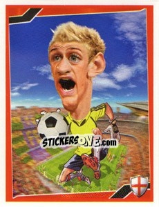 Sticker Joe Hart - Berlin Clasificatorias Mundial 2014 n. 114 - Editorial Berlin