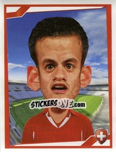 Sticker Tranquillo Barnetta - Berlin Clasificatorias Mundial 2014 n. 126 - Editorial Berlin