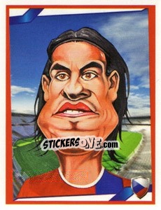 Sticker Milan Baros - Berlin Clasificatorias Mundial 2014 n. 129 - Editorial Berlin