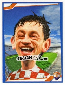 Sticker Ivica Olic - Berlin Clasificatorias Mundial 2014 n. 133 - Editorial Berlin