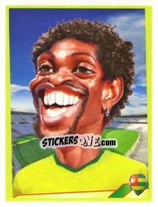 Sticker Emmanuel Adebayor - Berlin Clasificatorias Mundial 2014 n. 143 - Editorial Berlin
