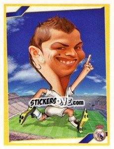 Sticker Cristiano Ronaldo - Berlin Clasificatorias Mundial 2014 n. 150 - Editorial Berlin
