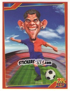 Sticker Dani Alves - Berlin Clasificatorias Mundial 2014 n. 152 - Editorial Berlin