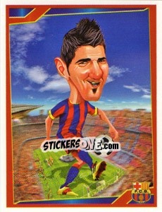 Sticker David Villa - Berlin Clasificatorias Mundial 2014 n. 153 - Editorial Berlin
